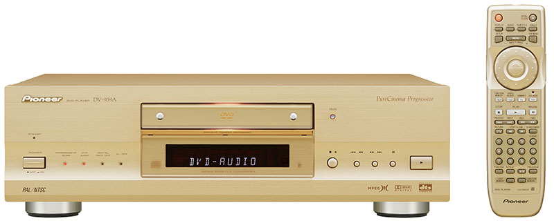 Player DVD-Audio, na época a máxima sofisticação em som (2001)